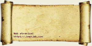 Kristina Gligorić vizit kartica